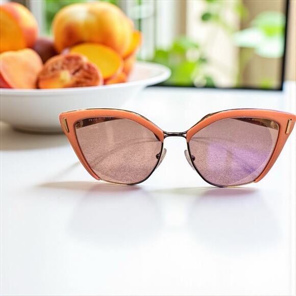 Prada Women's Sunglasses in Pink and Brown. #14 Offer - Picture 3 of 7